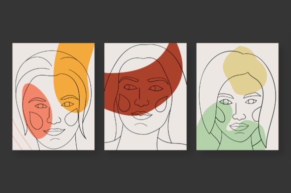 Download Line Art Poster Illustration Vector - Vector Collection