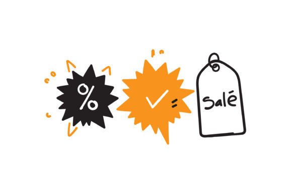 Download Doodle Discount Banner Illustration - Discount Collection