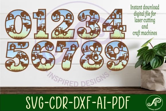 Download Farm Animal Number Two Layer Wall Sign - Premium Resources