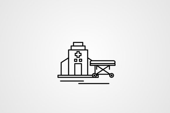 Download Vector Emergency Clinic Line Icon - Vector Collection