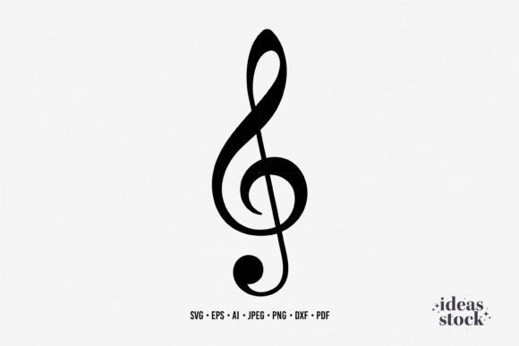 Download Sol Key Vector. Treble Clef Note. Music. - Vector Collection