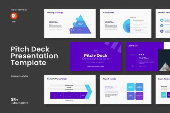 Download Pitch Deck PowerPoint Template - Pitch deck Collection