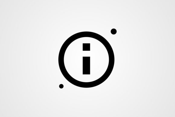Download Vector Information Glyph Icon - Vector Collection