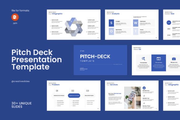 Download Pitch Deck PowerPoint Template - Pitch deck Collection