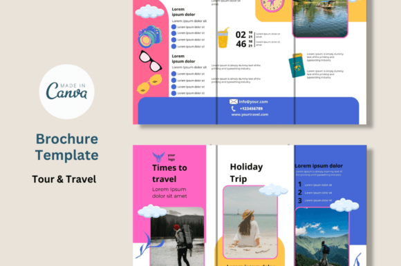 Download Tour &amp; Travel Brochure Template - Travel brochure Collection