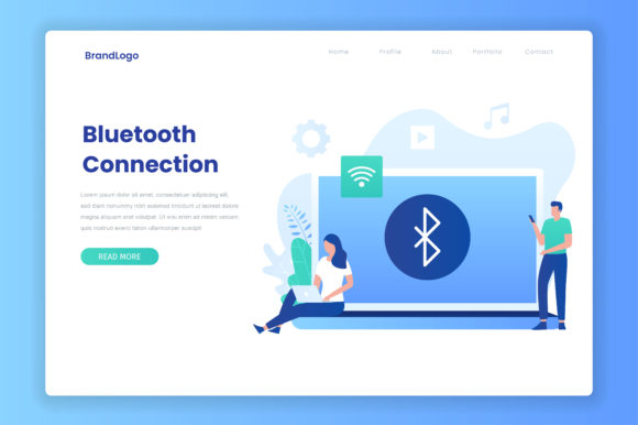 Download Bluetooth Connection Illustration - Connect Collection