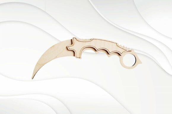 Download Toy Knife Karambit, Digital Model - Model Collection