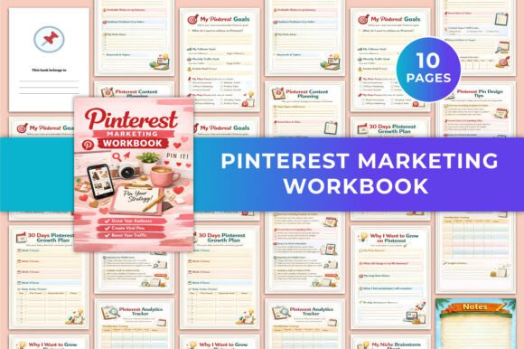 Download Pinterest Marketing Workbook KDP - Marketing Collection