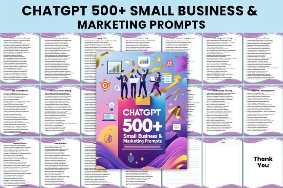 Download ChatGPT 500+ Small Business &amp; Marketing - Marketing Collection