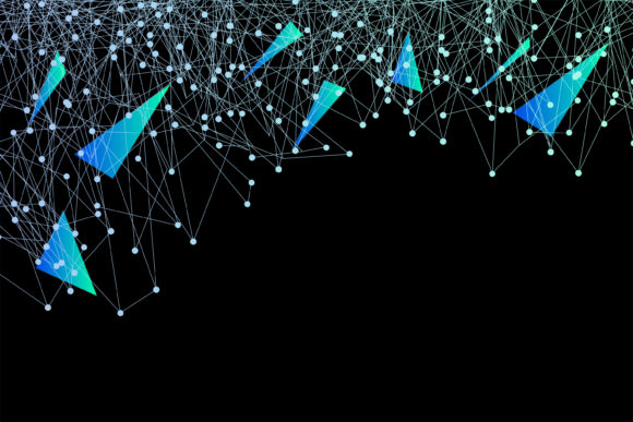 Download Connected Lines with Dots Technology - Connect Collection