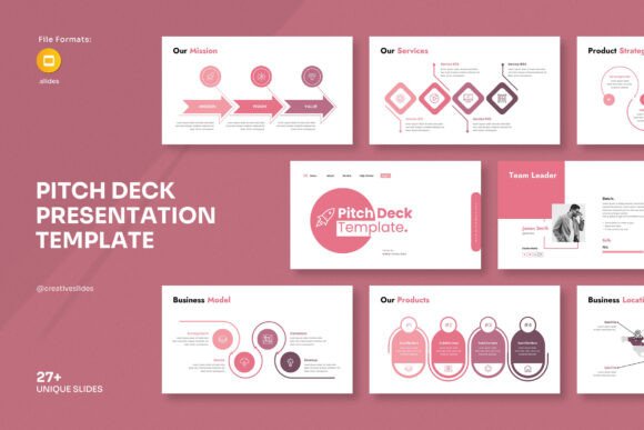 Download Pitch Deck Google Slides Template - Pitch deck Collection