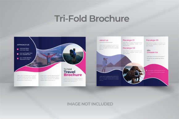 Download Flat Style Tri Fold Travel Brochure - Travel brochure Collection