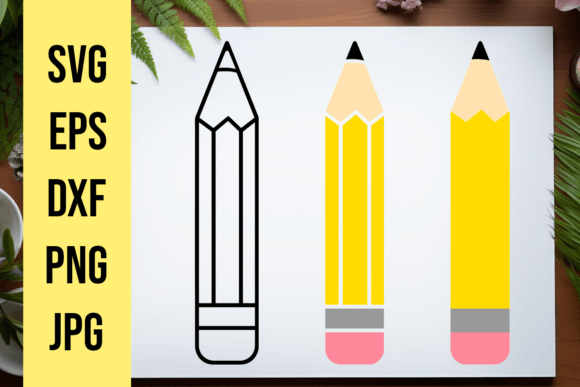 Download Pencil Svg, Pencil Png, Vector Pencil - Vector Collection