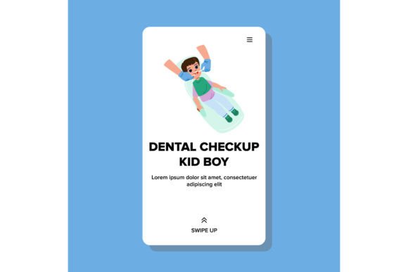 Download Dental Checkup Kid Boy Vector - Vector Collection
