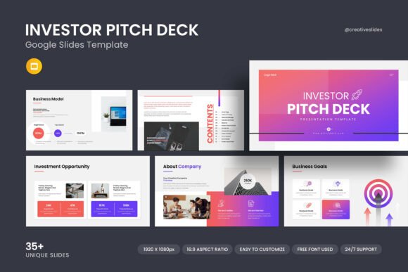 Download Investor Pitch Deck Google Slides - Pitch deck Collection