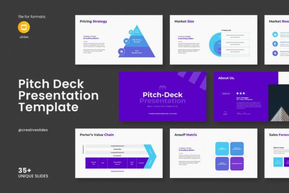 Download Pitch Deck Google Slides Template - Pitch deck Collection