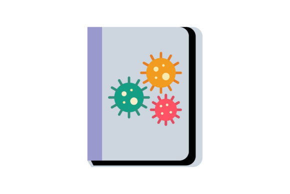 Download Book Icon Virus Design Creative Vector - Vector Collection