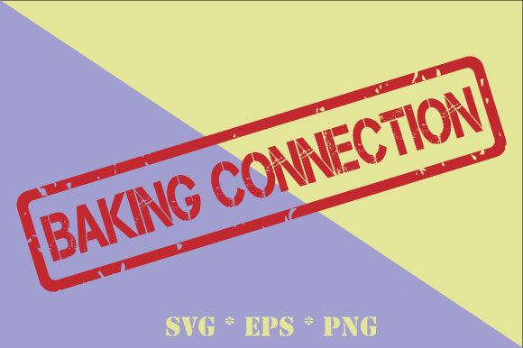 Download Baking Connection Rubber Stamp Vector - Connect Collection