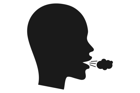 Download Cough Icon. Flu Symptom. Sickness Black - Flu Collection