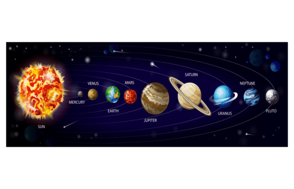 Download Solar System Cartoon Vector - Vector Collection