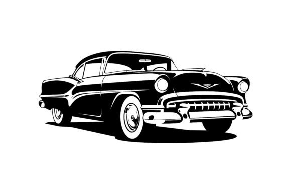 Download Classic Car Vector, Vintage Auto - Vector Collection