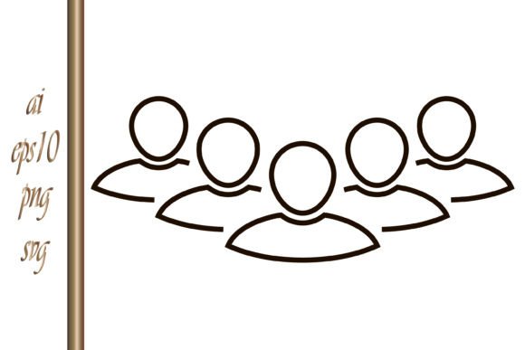 Download Social Icon People Network Sketch Vector - Vector Collection